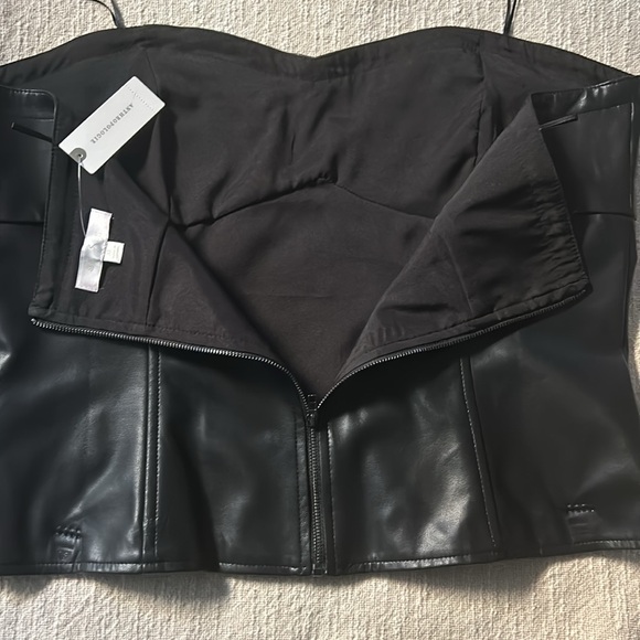 Anthropologie (NWT) Lined Bustier - Sz X-Large 50% Polyurethane 50% Cotton - Picture 4 of 9